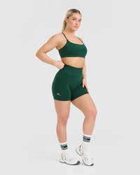 Effortless Seamless Shorts | Racing Green