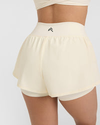 Unified Double Layer Shorts | Off White