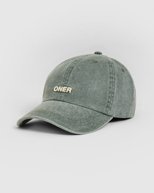 Oner Modal Vintage Wash Baseball Cap | Racing Green