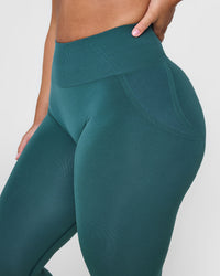 Effortless Seamless Leggings | Marine Teal