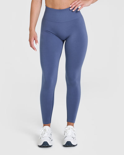 Effortless Seamless Leggings | Slate Blue