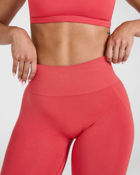 Effortless Seamless Leggings | Sweet Red