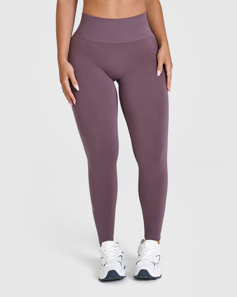 Effortless Seamless Leggings Vintage Purple
