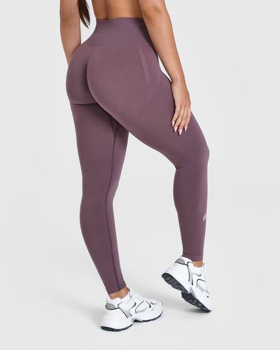 Effortless Seamless Leggings Vintage Purple