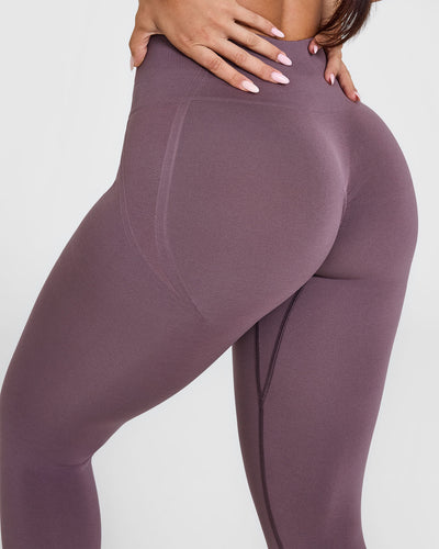 Effortless Seamless Leggings Vintage Purple