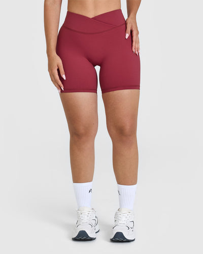 Unified Wrap Shorts 6" | Burnt Cherry