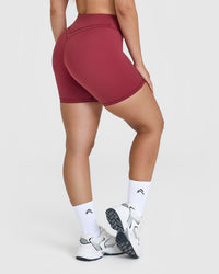 Unified Wrap Shorts 6" | Burnt Cherry