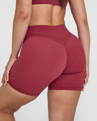 Unified Wrap Shorts 6" | Burnt Cherry