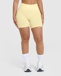 Effortless Seamless Shorts | Sherbert Yellow