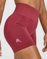 Effortless Seamless Shorts | Burnt Cherry