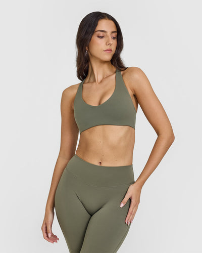 SoftMotion Bralette | Alpine Green