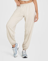 Mid Weight Joggers | Sand