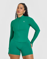 Unified Jacket | Washed Emerald Green