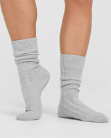 Lounge Socks 1 Pack | Grey
