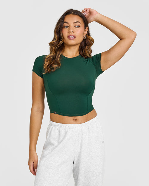 Oner Modal Mellow™ Soft Mid Short Sleeve T-Shirt | Racing Green