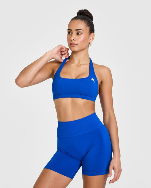 Oner Modal EasyLift™ Halter Bralette | Cobalt Blue