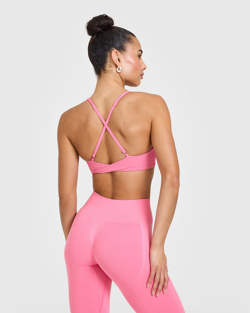 Unified Micro Bralette | Peony Pink