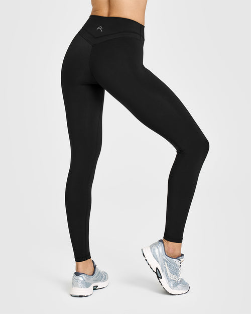 Unified High Waisted Leggings | Black