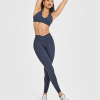UnifiedMove Wrap Leggings | True Blue