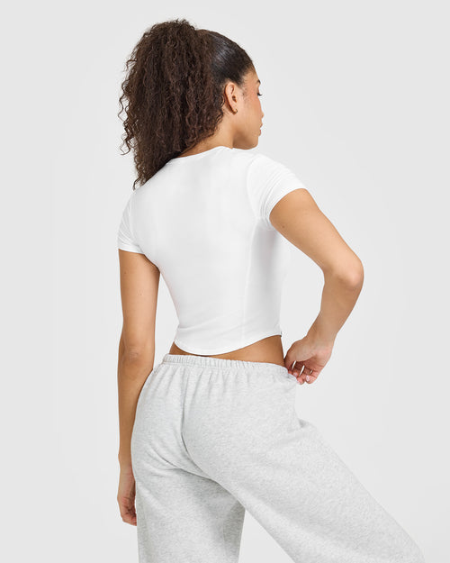 Mellow™ Soft Mid Short Sleeve T-Shirt | White