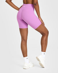 UnifiedMove Cycling Shorts 8" | Orchid Purple