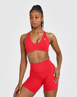 Unified Micro Bralette | Muscle Mommy Red