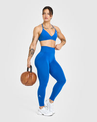 Effortless Seamless Leggings | Oasis Blue