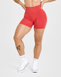 Effortless Seamless Shorts | Sweet Red