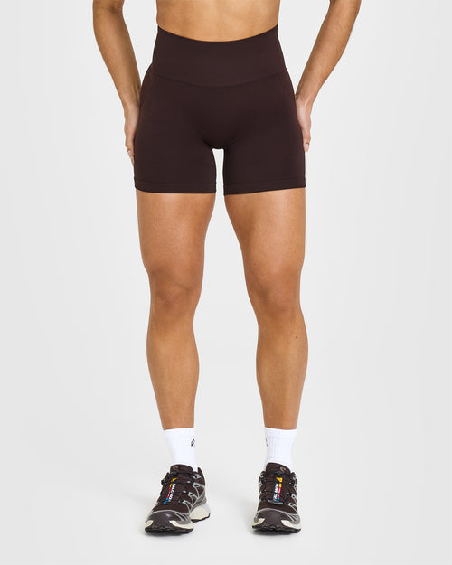 Oner Modal Effortless Seamless Shorts | Plum Brown