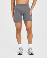 Unified Cycling Shorts 8" | Ash Grey