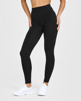 Timeless High Waisted Leggings | Black