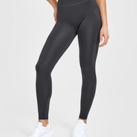 Timeless High Waisted Leggings | Coal