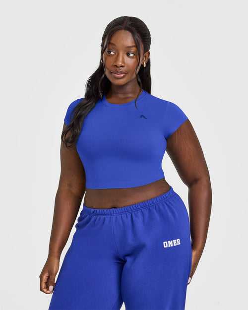 Oner Modal Cotton Icon Baby T-Shirt | Space Blue