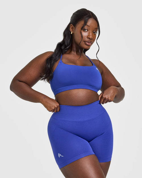 Oner Modal Everyday Cross Over Bralette | Space Blue