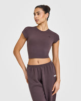 Cotton Icon Baby T-Shirt | Umber Brown