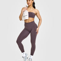 UnifiedMove™ Micro Bandeau Bralette | Umber Brown