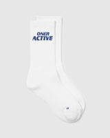 Oner Active Crew Socks 1 Pack | Shadow Blue/White