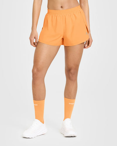 AirMove™ Lined Shorts 3" | Powdered Orange