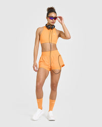 UnifiedMove Double Layer Shorts 5" | Powdered Orange