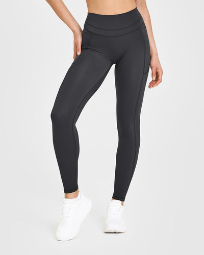UnifiedMove™ High Waisted Pocket Leggings | Coal