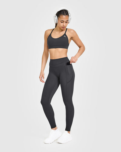 UnifiedMove™ High Waisted Pocket Leggings | Coal