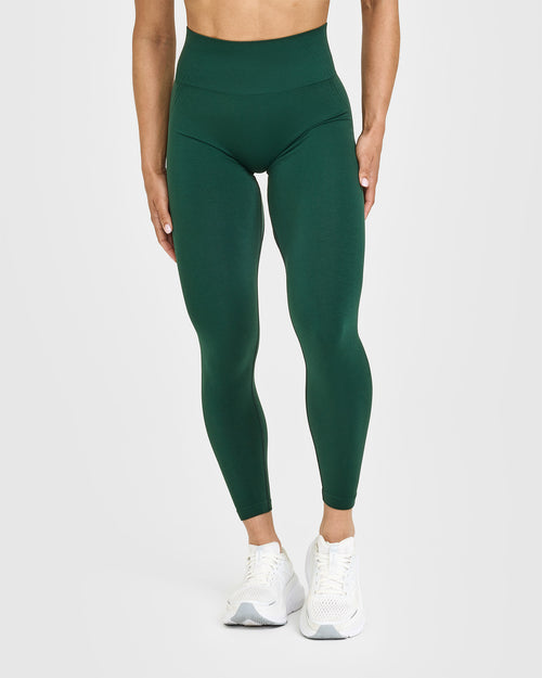 Oner Modal Effortless Seamless Leggings | Racing Green