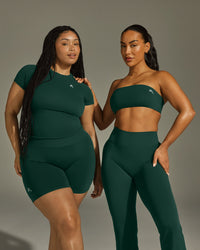 Effortless Seamless Shorts | Racing Green