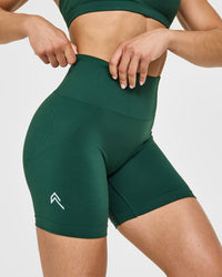 Effortless Seamless Shorts | Racing Green