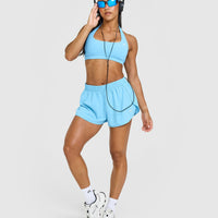 AirMove™ Lined Shorts 3" | Arctic Blue