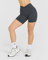 Unified Wrap Shorts 6" | Coal