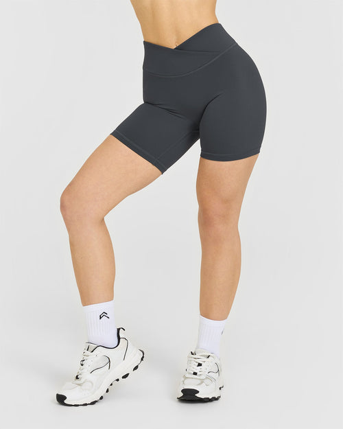 Oner Modal Unified Wrap Shorts 6" | Coal