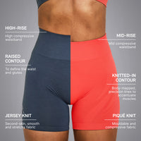 EnhanceLift™ Seamless Shorts | Pastel Yellow