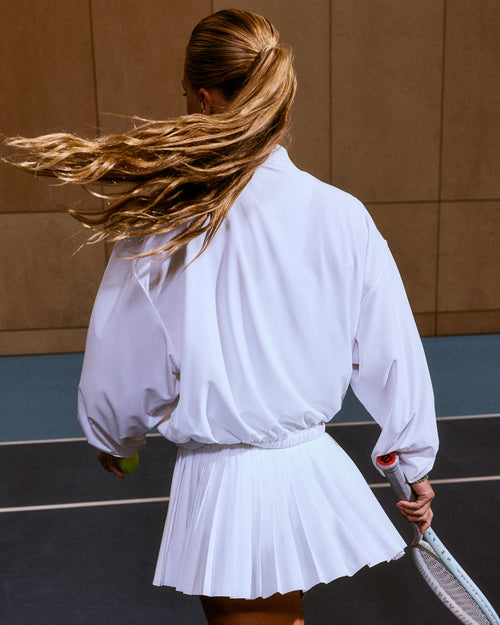 AirMove™ Mid Bomber Jacket | White