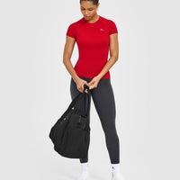 Go To Seamless Fitted Top | Fire Red